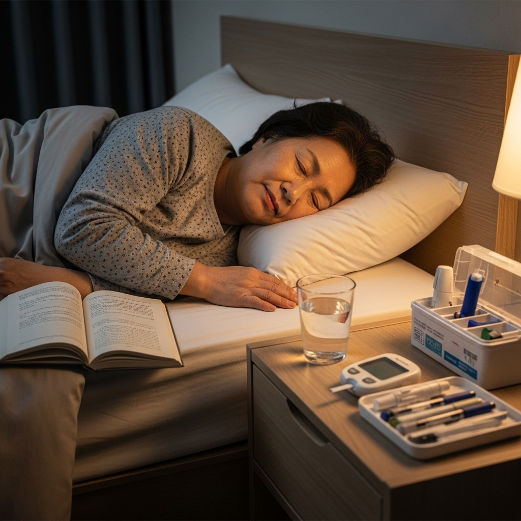 수면 부족이 혈당을 높이는 결정적 이유: 당뇨와 수면의 관계