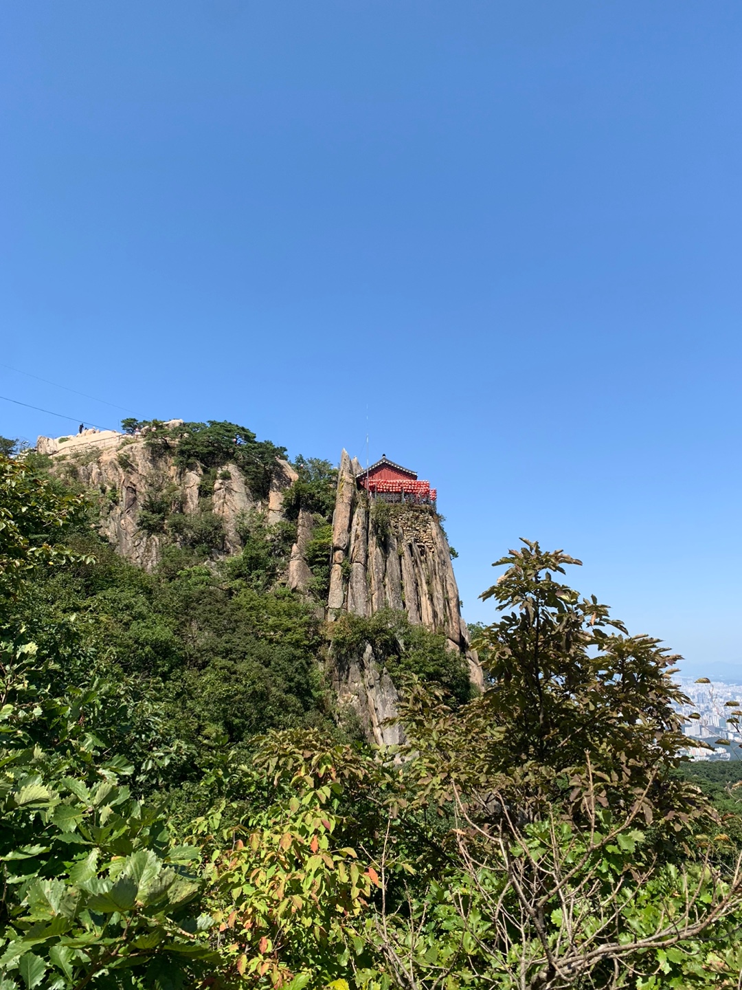 관악산 등산 3분의 3 지점