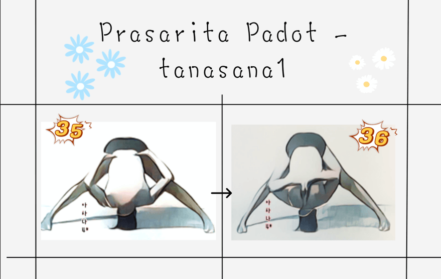 프라사리타 파도타나아사나 2