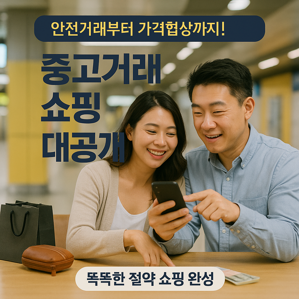 [5편] 중고거래 쇼핑 꿀팁 대공개