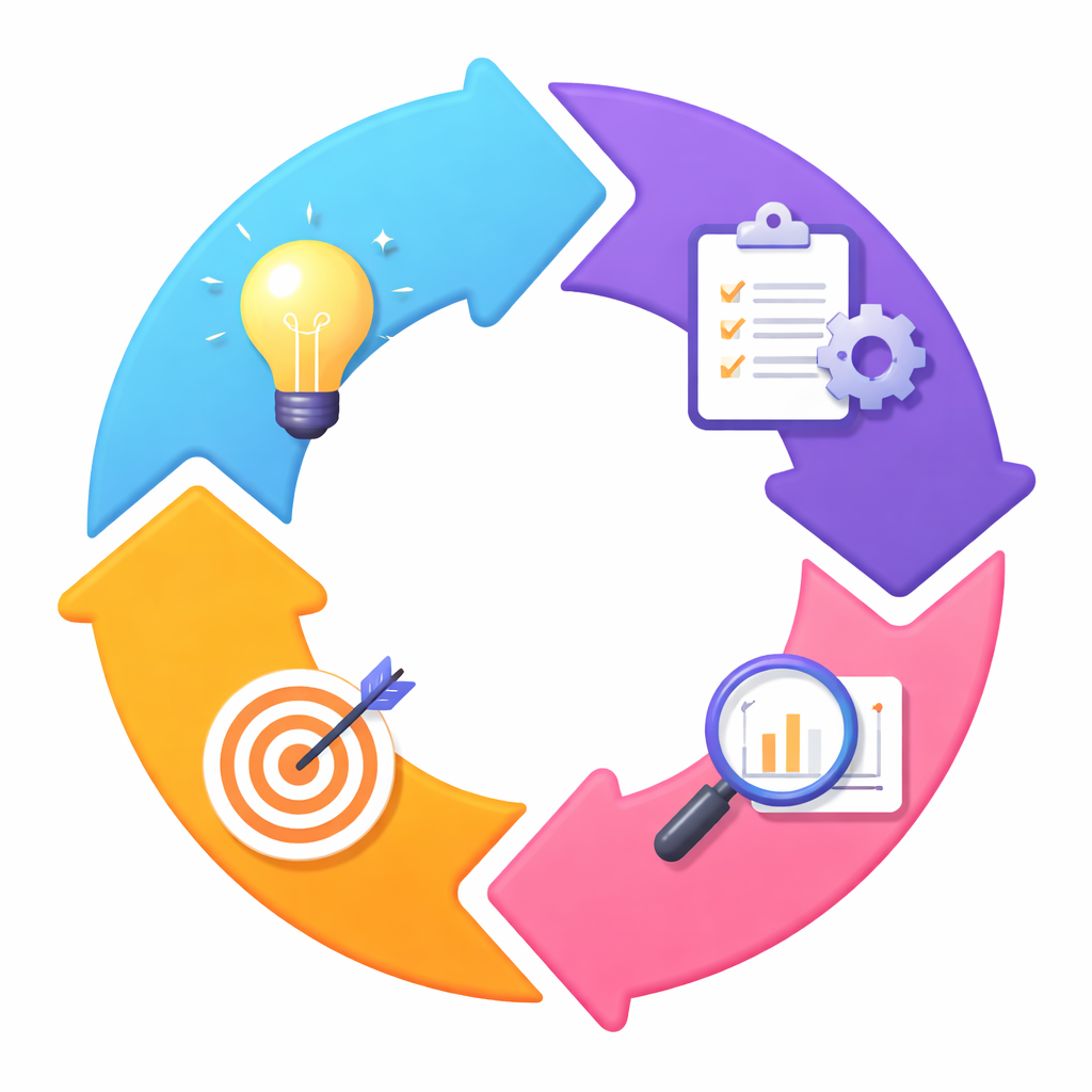 ISO 9001의 심장, PDCA 엔진 (운영 원리)