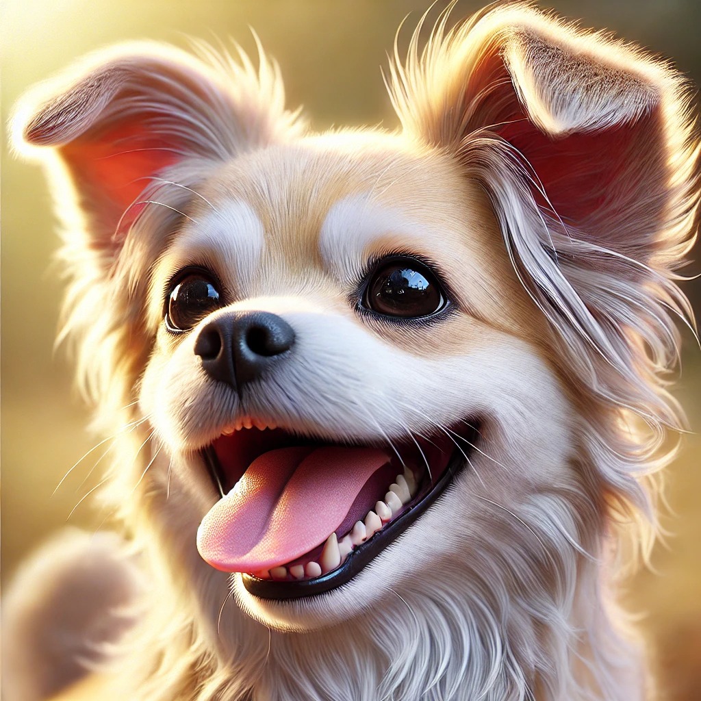 강아지 눈물자국