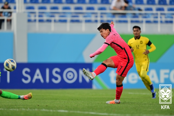축구대표팀 조영욱 선수