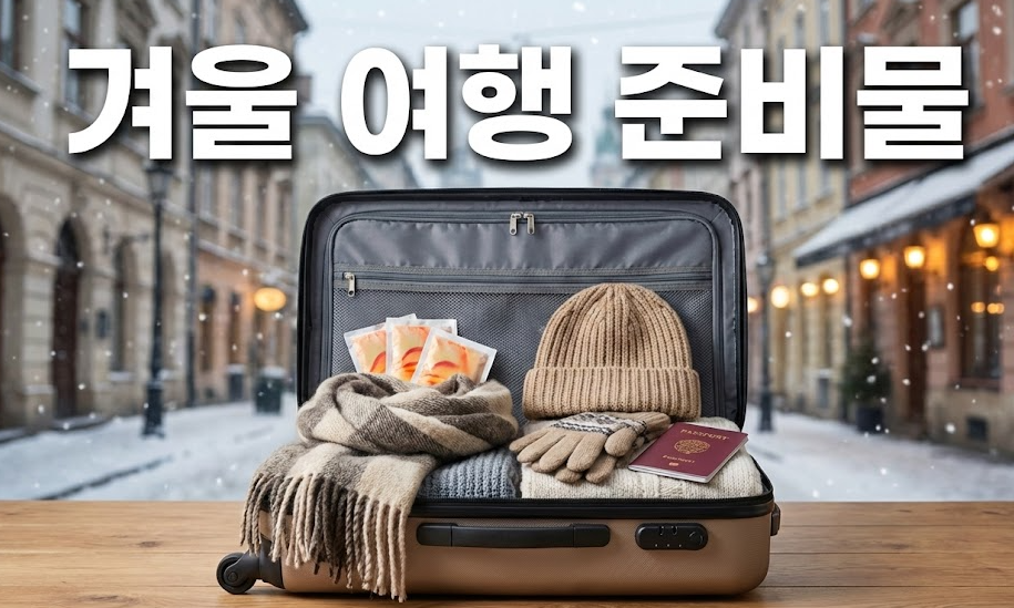 한겨울 해외여행 준비물 완벽 가이드: 방한용품&middot;건강관리&middot;수하물 꿀팁까지(초보자 체크리스트)