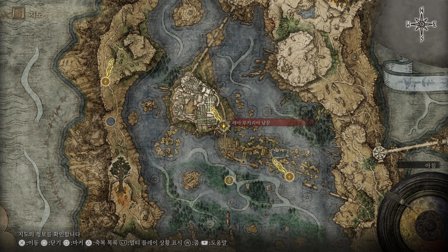 엘든링 게임 지도
