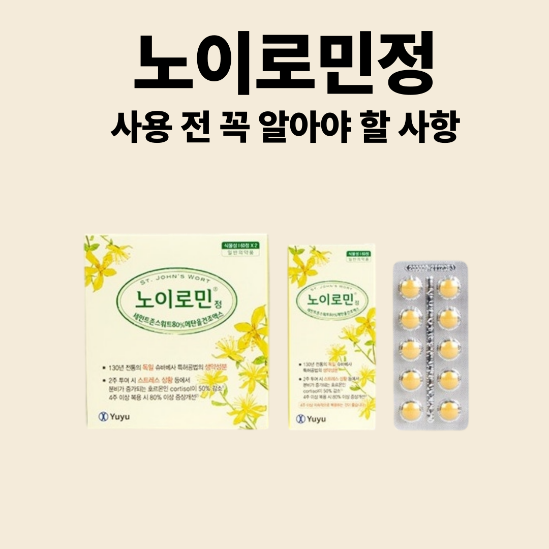 노이로민정, 사용 전 꼭 알아야 할 사항