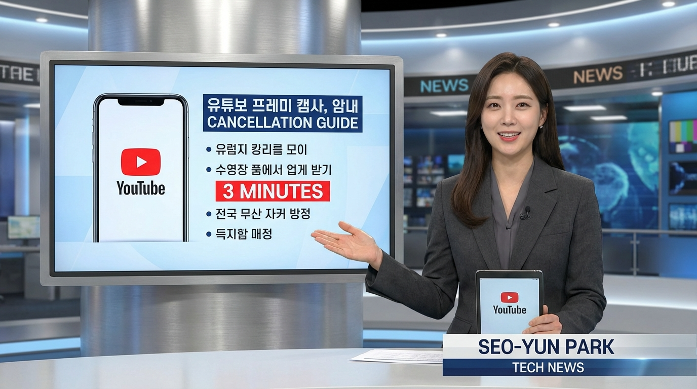 유튜브 프리미엄 해지하는 법 3분 만에 끝내기