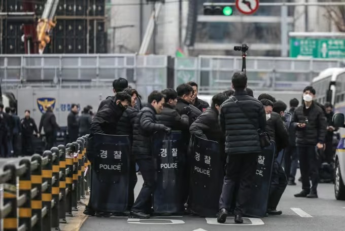 운명의날, 윤석열 탄핵 현장 갑호비상 발령