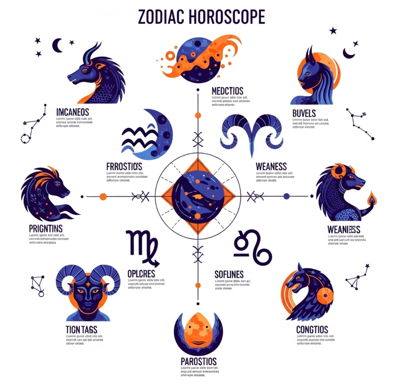 별자리와 관련된 이미지