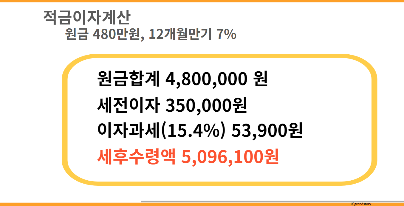적금이자계산
