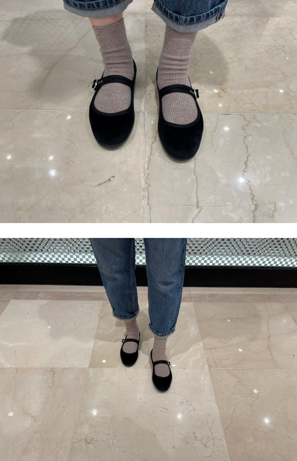 빅토리아-오다-메리제인-착용하고-외출한-모습