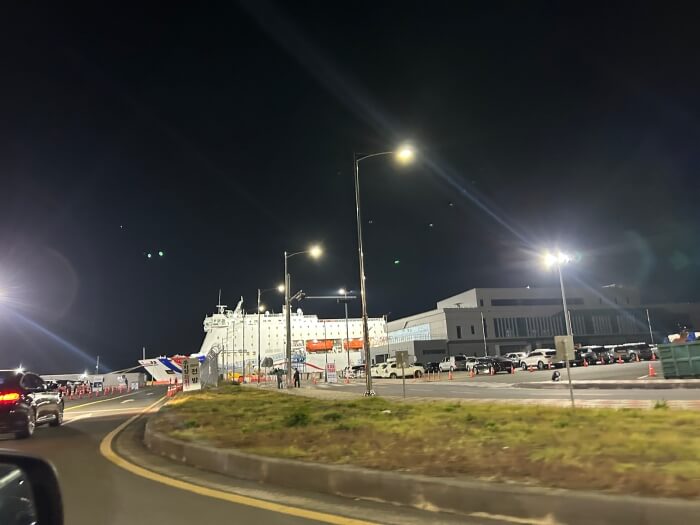 울릉크루즈-선착장