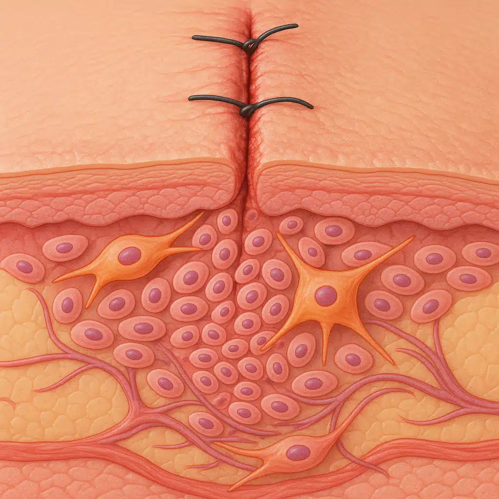 상처 회복의 증식기
