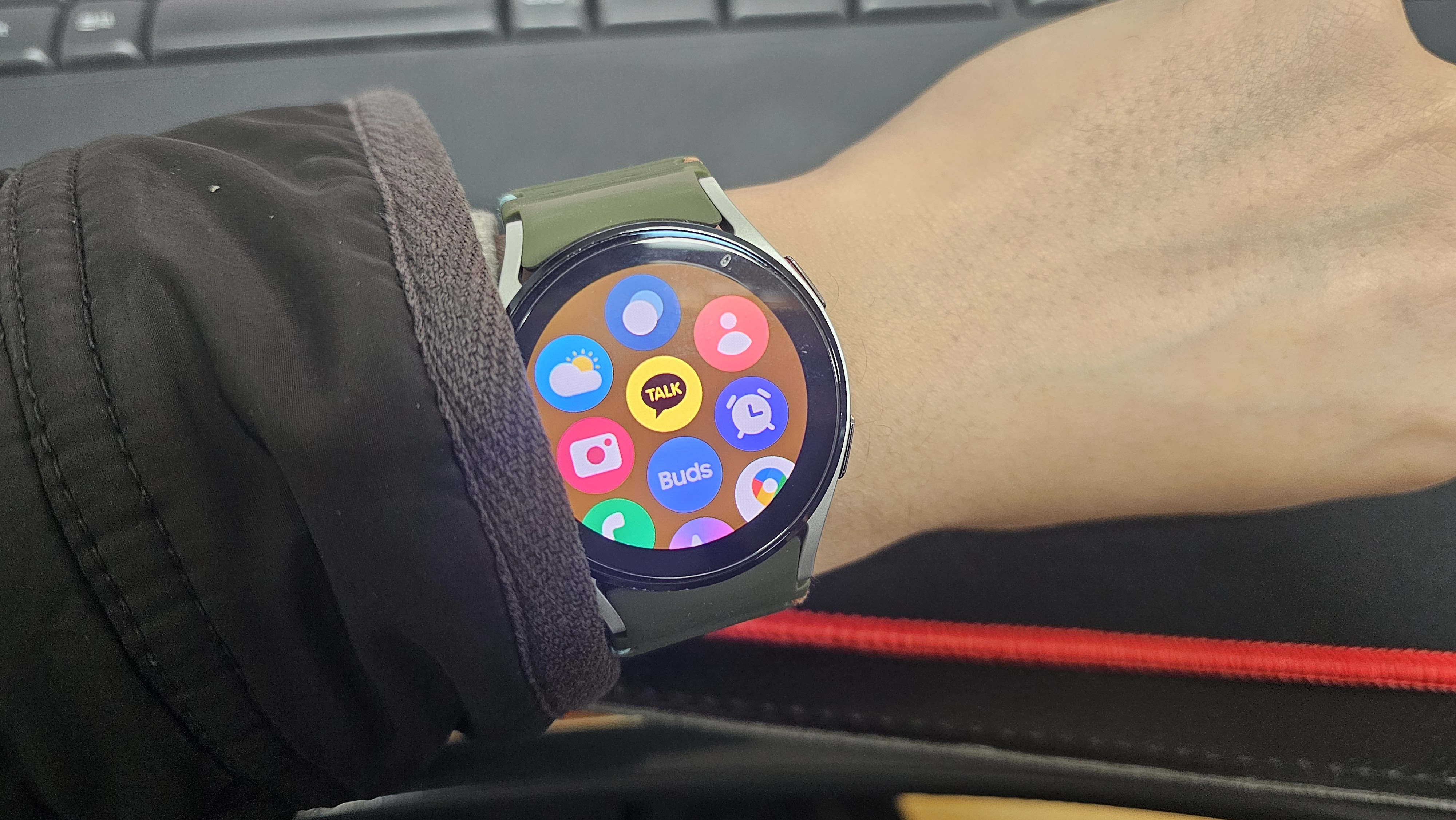 갤럭시워치 카카오톡 앱 아이콘