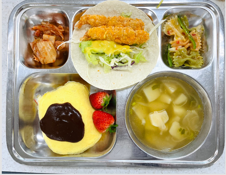 서울 강남구 중학교 급식
