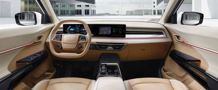 KGM 액티언 내부 모습