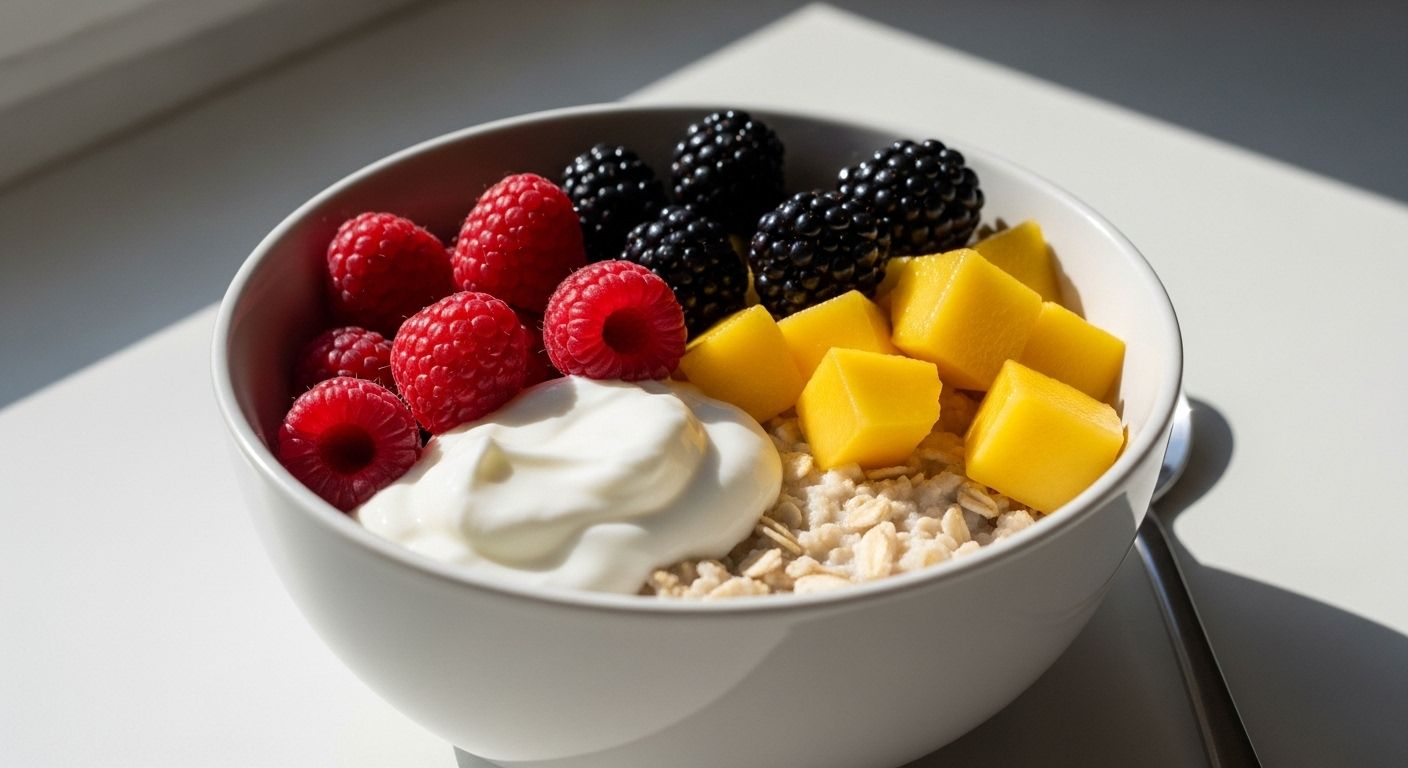 여름 다이어트 식단, 과일과 요거트