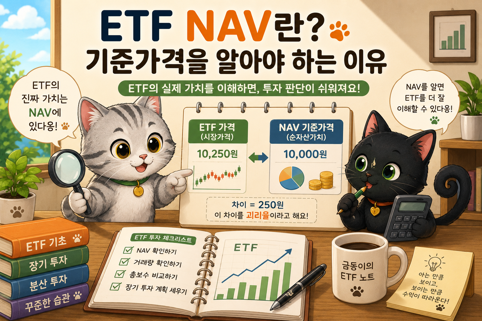 국내 주식 ETF NAV관련 내용