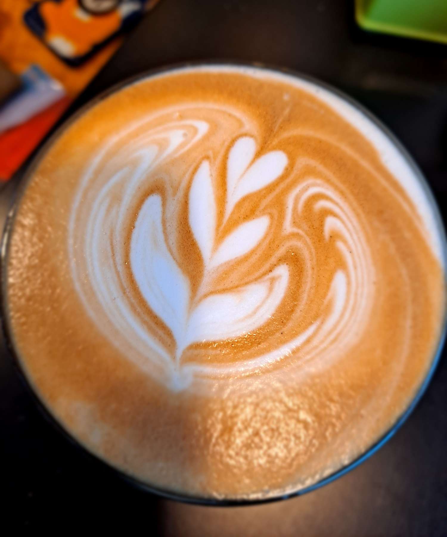 라떼아트 4단튤립