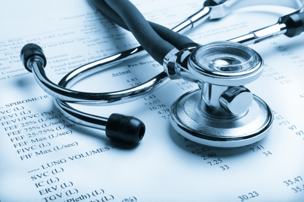 겨울철 독감(청진기 사진)