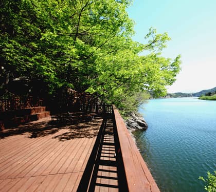 괴산 산막이옛길 단풍 절정 시기 ㅣ트레킹 코스 소개