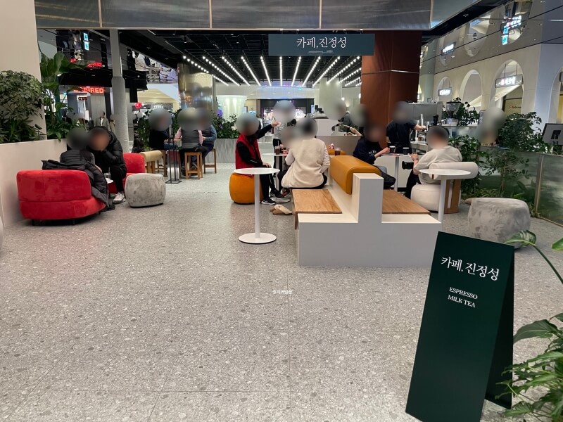 고양 스타필드 카페 진정성 - 1층 고메 스트리트 중앙