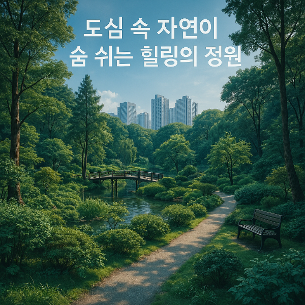 수원 일월수목원, 도심 속 자연과 만나다