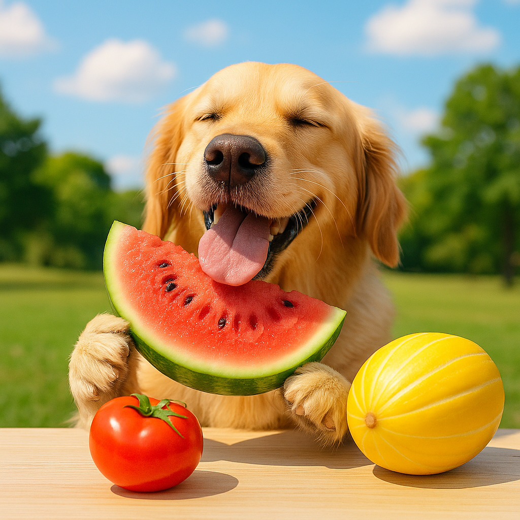시원한 여름 과일
행복해 보이는 리트리버