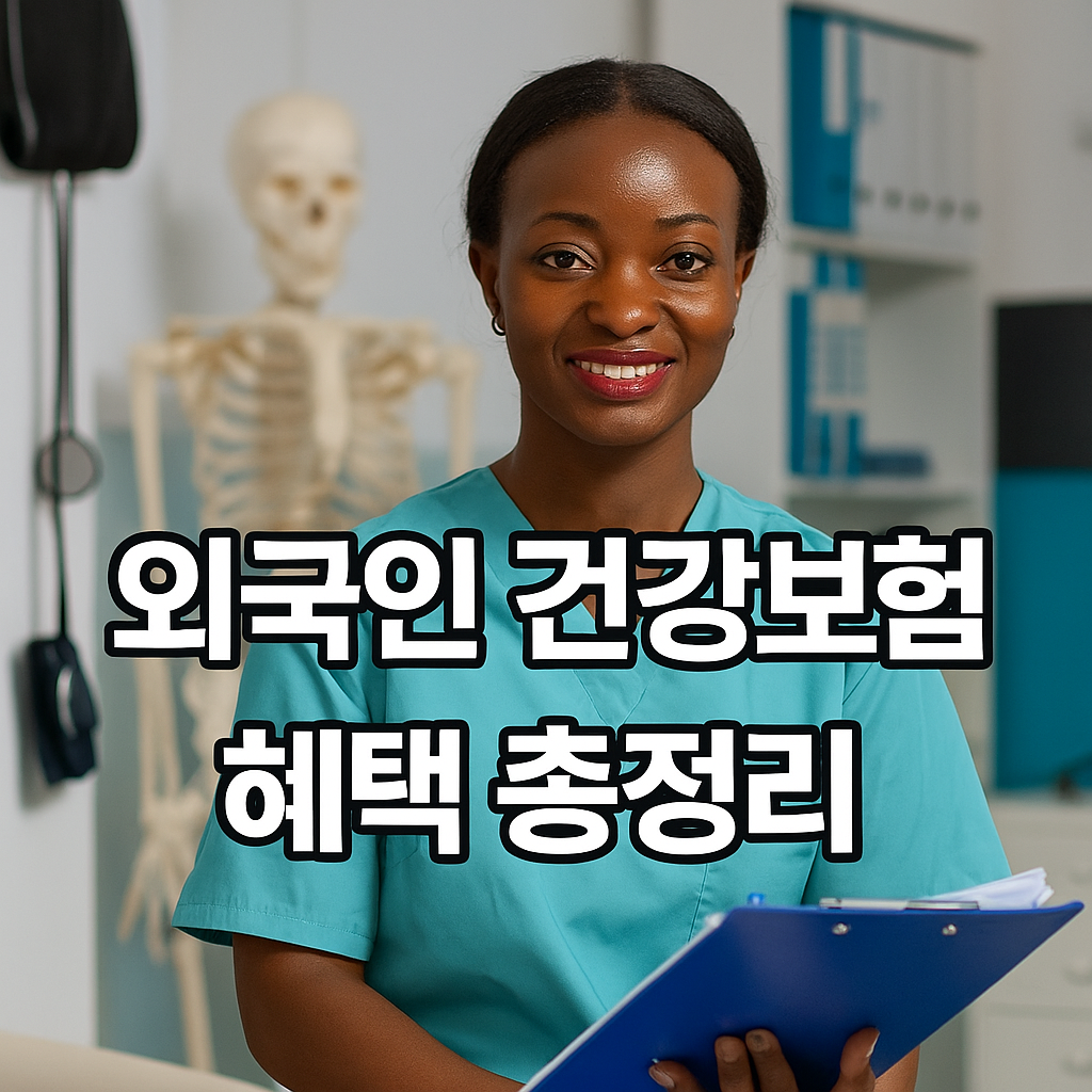 외국인 건강보험 혜택 총정리