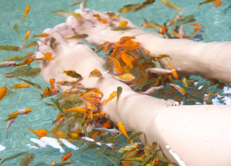 발바닥이 뜨거워요