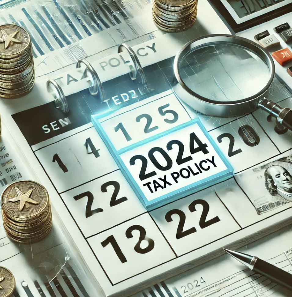 2024년 변화된 세금제도에 대한 이미지