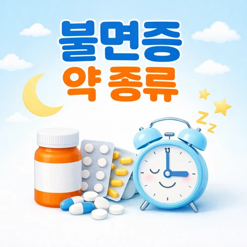 불면증 약 종류 썸네일