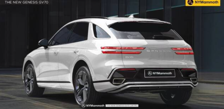 GV70 페이스리프트 예상도(출처:NY맘모스)