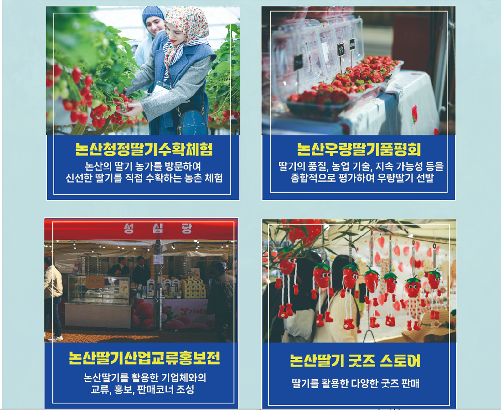 논산 딸기축제 퍼레이드