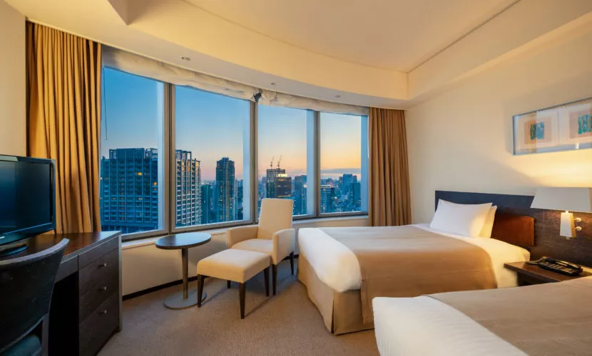 파크호텔 도쿄 코너 트윈 객실