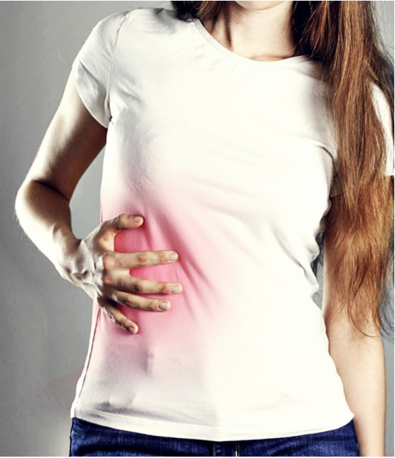 오른쪽 갈비뼈 아래 통증