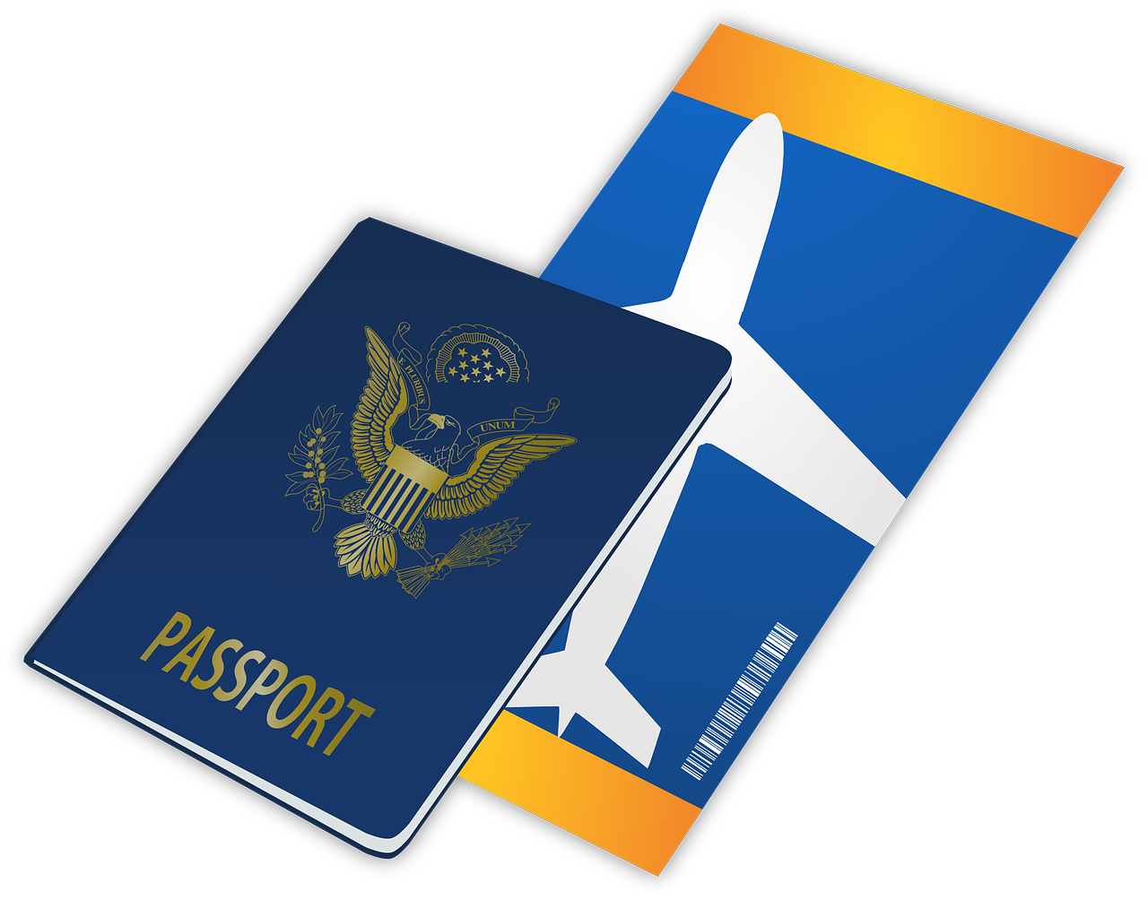 여권과 비행기표