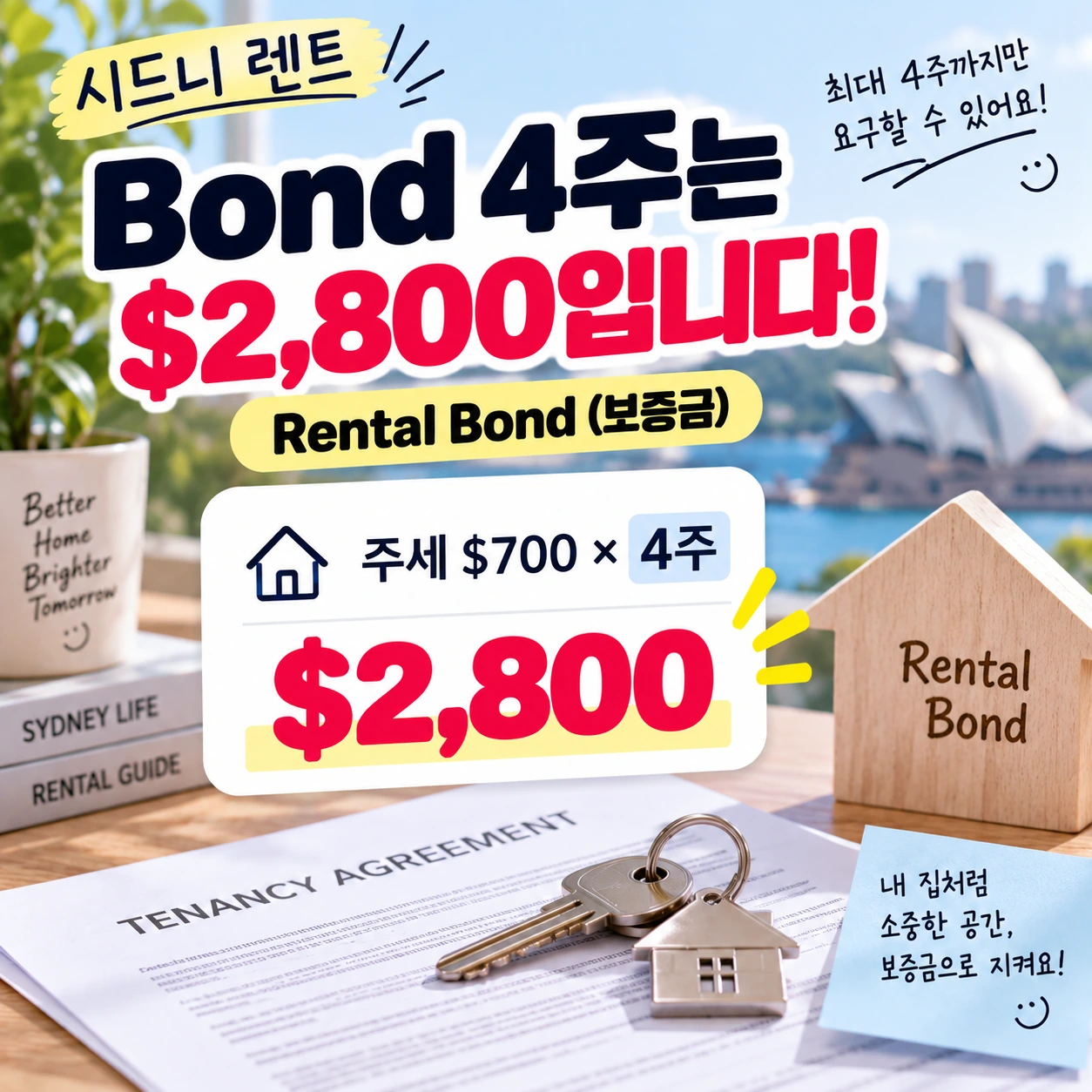 시드니_렌트_2번_Bond_2800달러