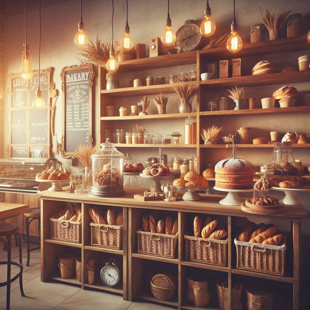 베이커리 배경