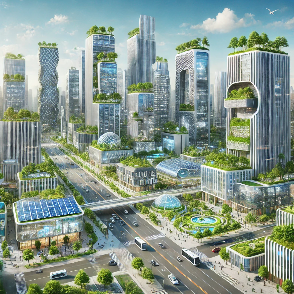 도시 건설 지속 가능한 미래를 위한 혁신