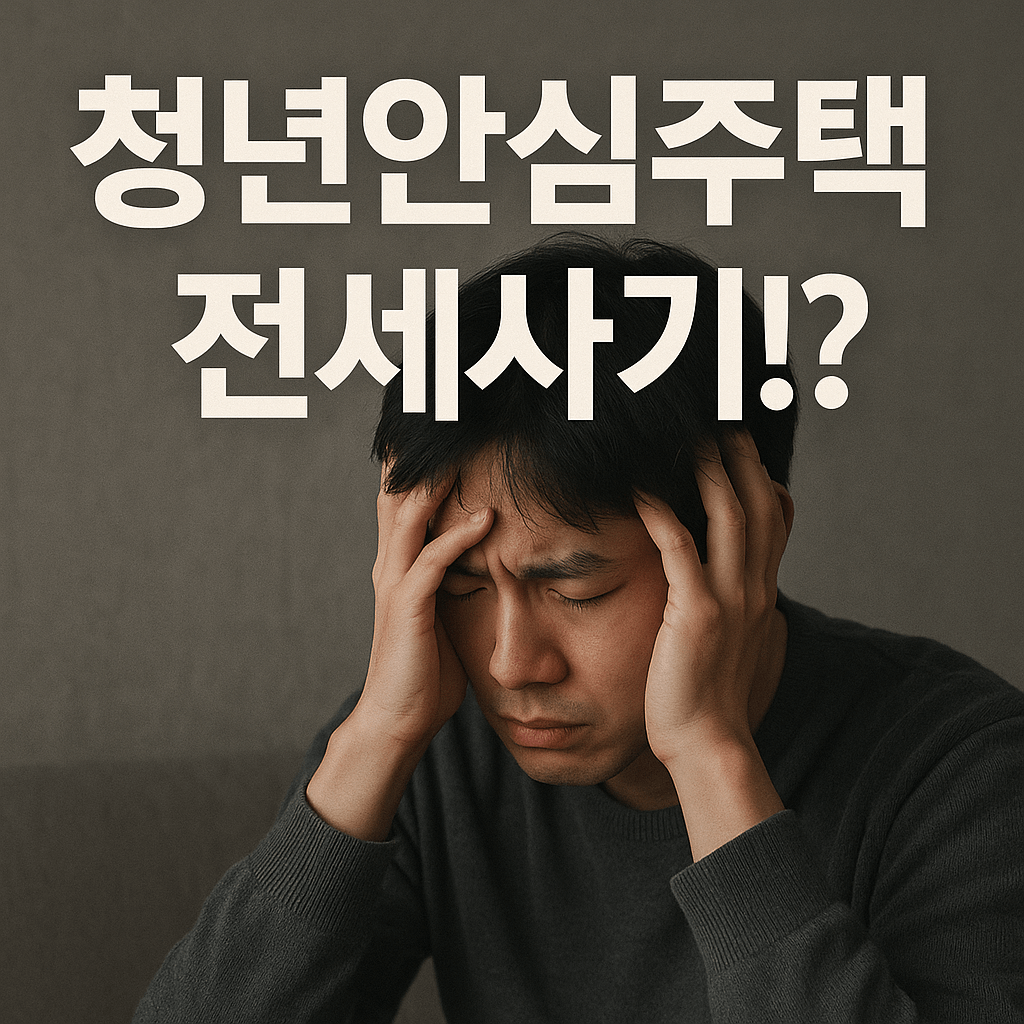 청년 안심 주택 보증금 떼 먹힐 판.
