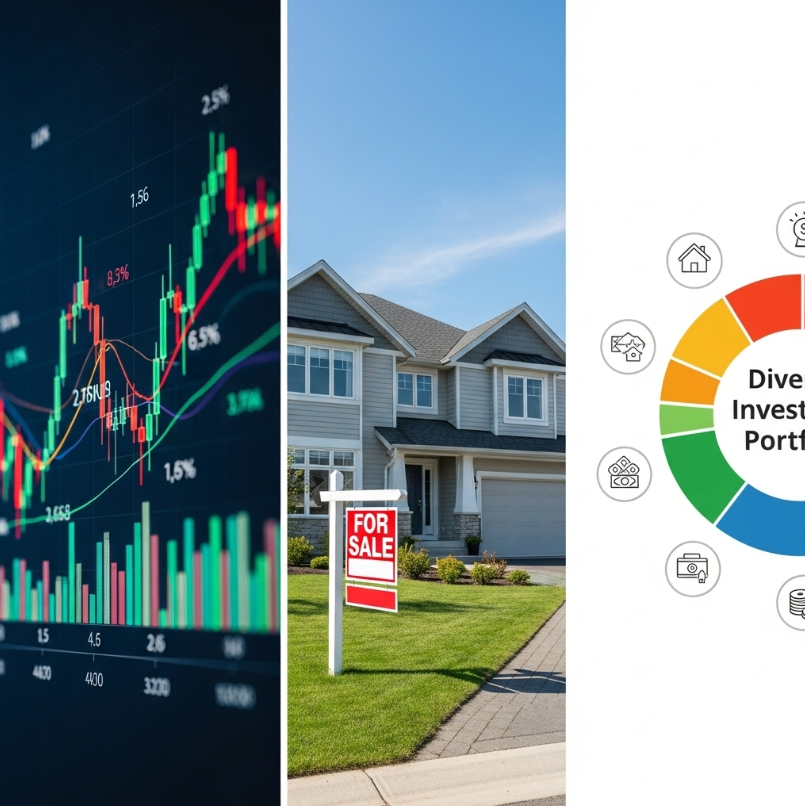 투자 방법 비교 주식, 부동산, 펀드