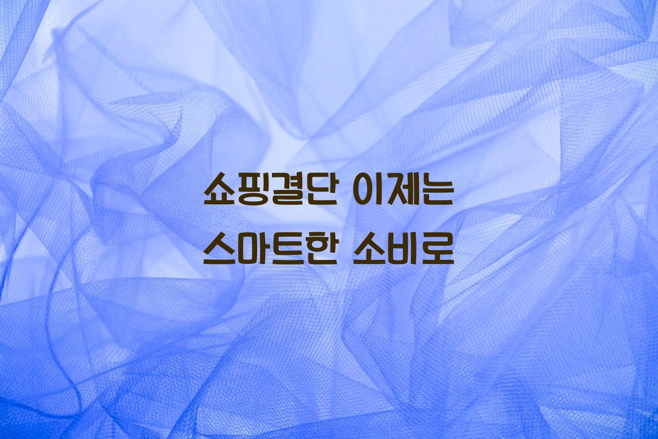 쇼핑결단