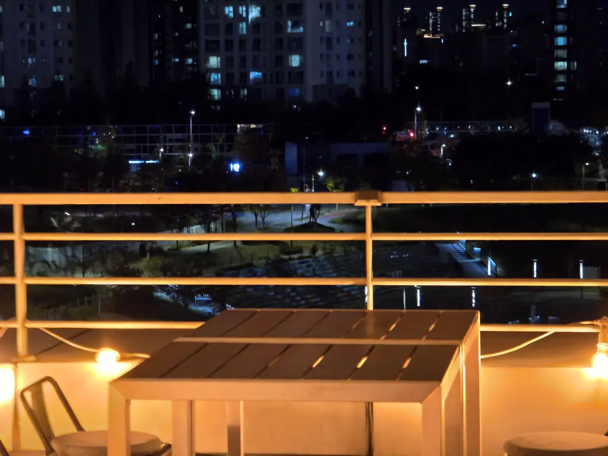 park727 루프탑 난간