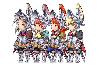 사냥꾼 나이트 도적 학자 이미지