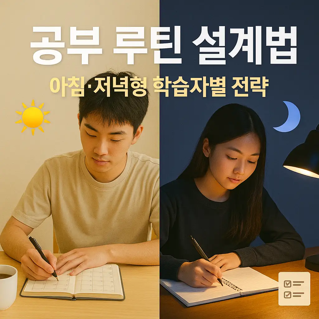 공부 루틴 설계, 왜 중요할까요?