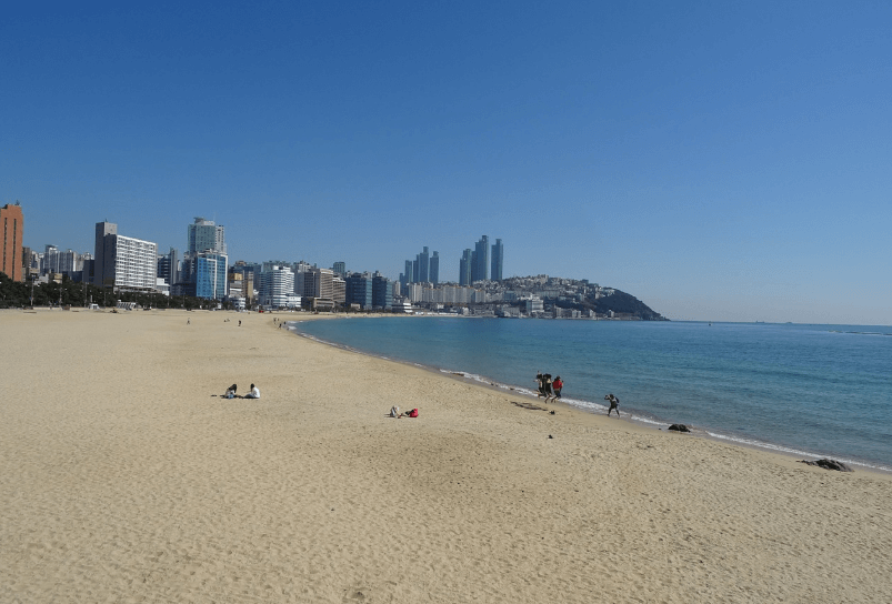 해운대 해변 풍경