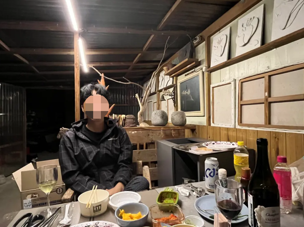 카페섬-바베큐-저녁식사
