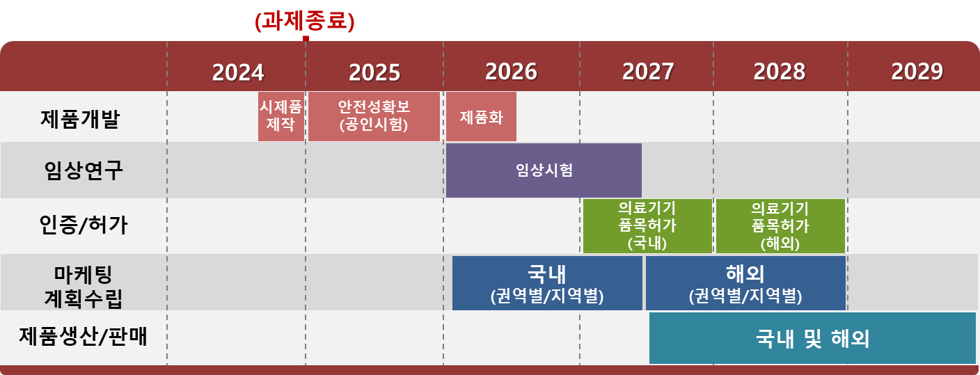 국내외 시장진출 계획 예시