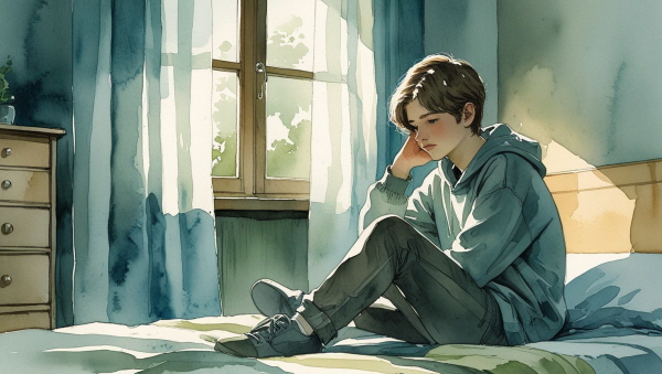 “그랬구나.”, “그때 네 마음은 어땠을까?” 같은 질문은 그들이 스스로를 다시 바라보고 말할 수 있는 힘이 됩니다에 과나한 그림